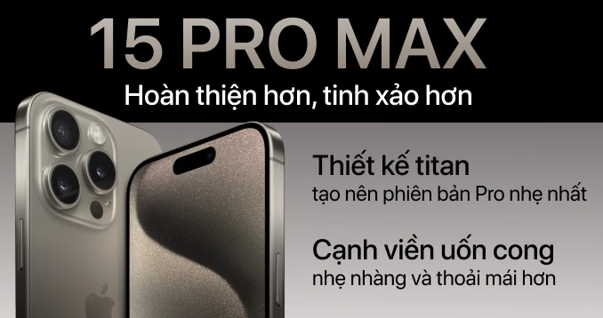 iphone 15 pro max có chống nước không