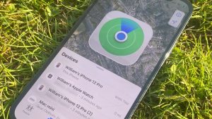 tìm iphone bị mất khi tắt nguồn
